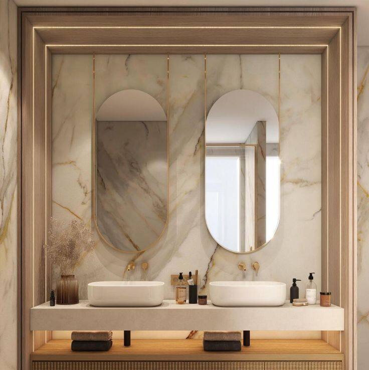 หินอ่อน Calacatta Gold: ความหรูหราที่เหนือเวลาและการออกแบบที่เป็นเอกลักษณ์