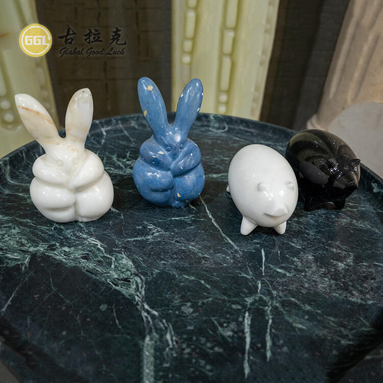 Animal Decor Beautiful Handmade Marble Sculpture Custom Marble Handmade Stone Statue Gift