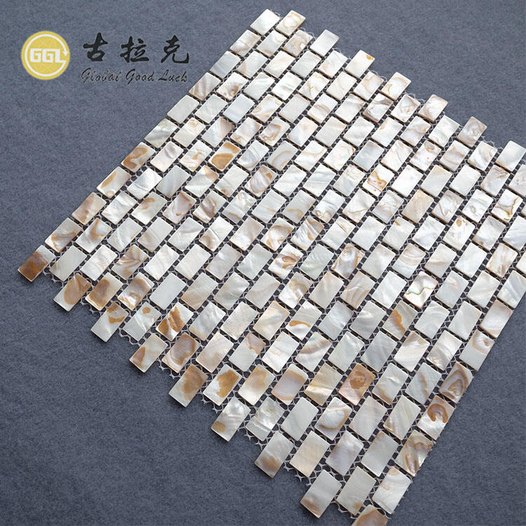 Natural Mother of Pearl Shell Mosaic Tile for Inner Decoration