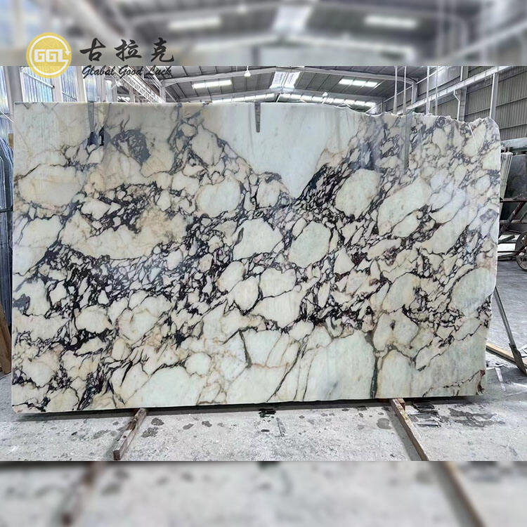 Calacatta Viola Marble Slab for Interior Wall and Floor Tiles