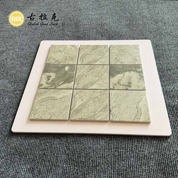 Imitation Stone Grey Ceramic Mosaic Tiles 