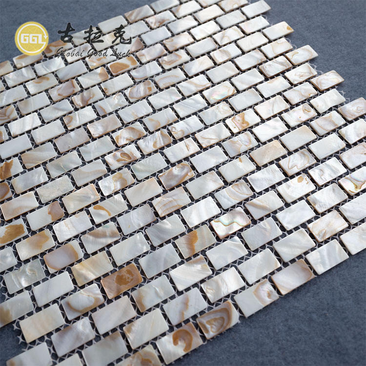 Natural Mother of Pearl Shell Mosaic Tile for Inner Decoration