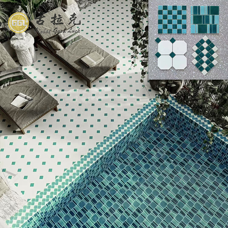 Ceramic Pool Mosaics For Elegant Outdoor Spaces