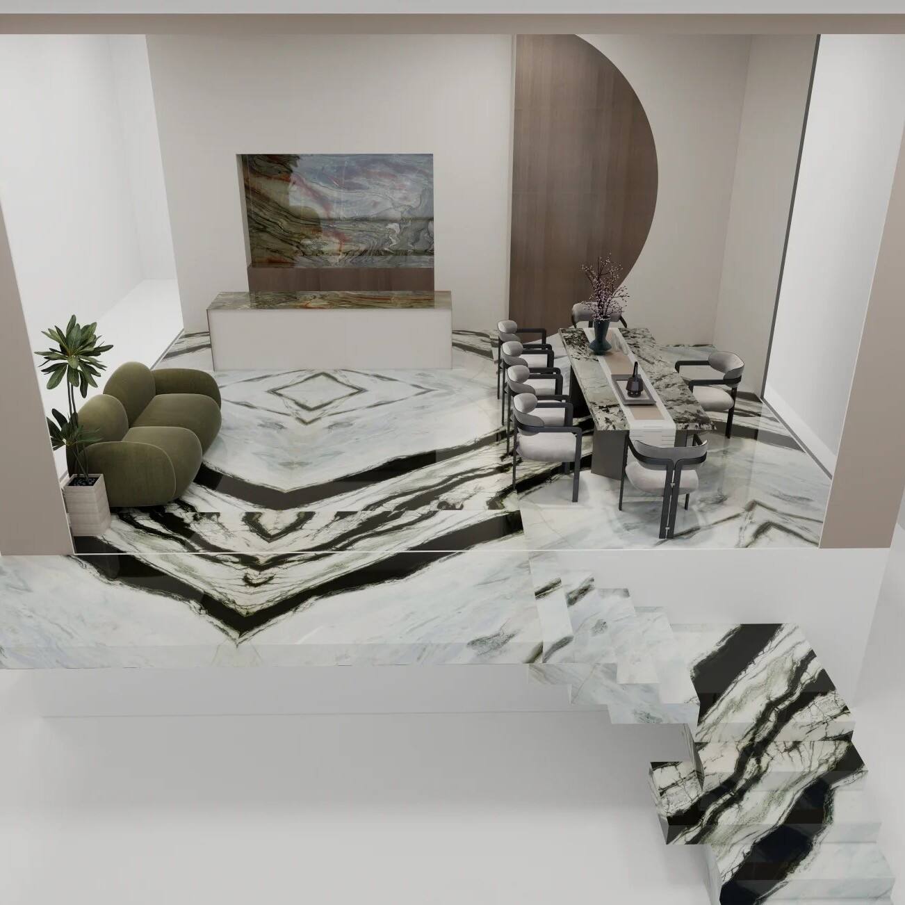 พาด้าไวท์มาร์เบิล - หินหายากและหรูหราจากประเทศจีน