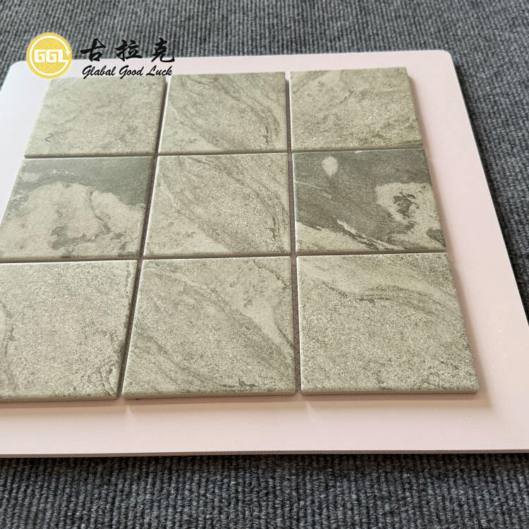 Imitation Stone Grey Ceramic Mosaic Tiles 