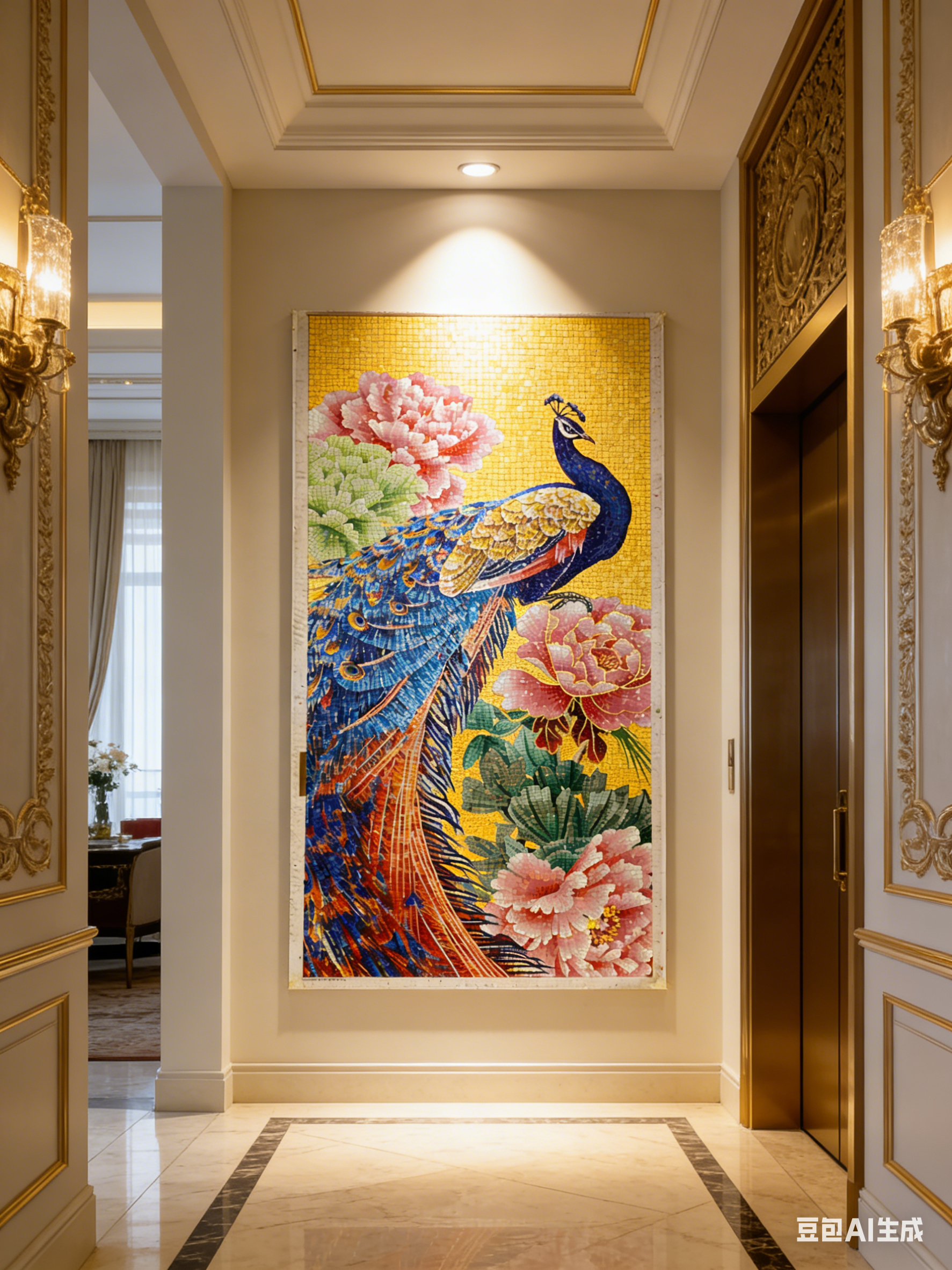 Ultra Tegulam Ordinariam: Ars Muralis Mosaicorum Manu Factorum pro Parietibus et Pavimentis