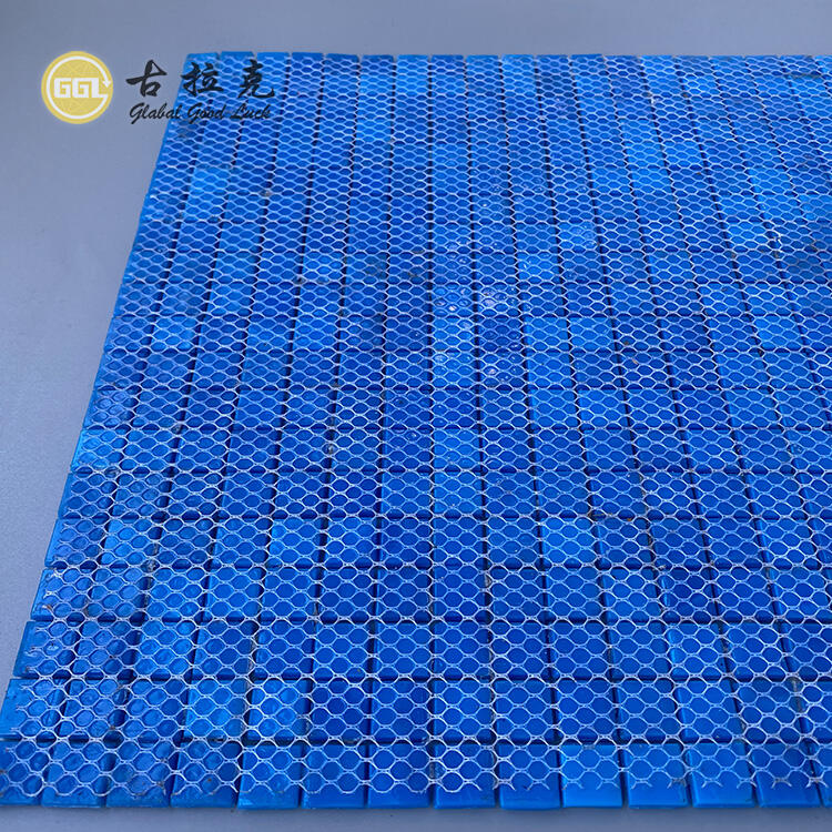 Hot Sell Blue Ocean Glass Mosaic For Swimming Pool Mosaic Tile