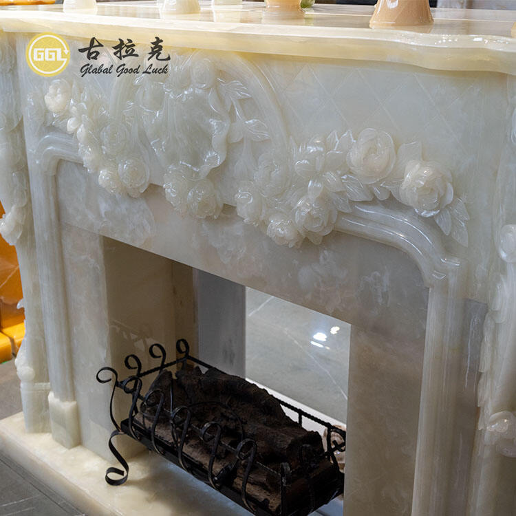 Popular Design Hand Carved Natural White Marble