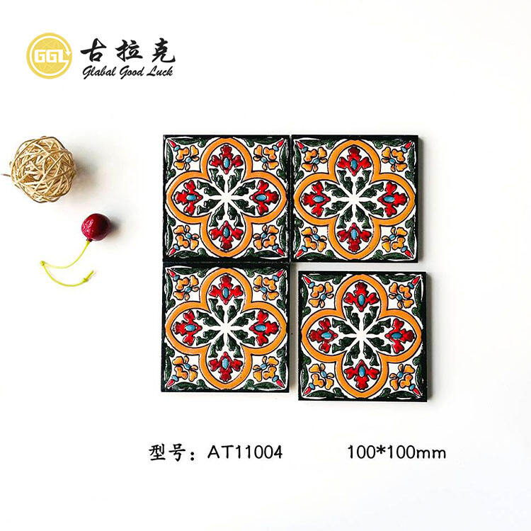Flower Pattern Colorful Ceramic Mosaic for Bathroom Wall Decor