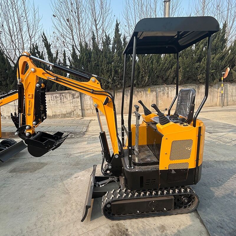 EPA/CE HS-15 Mini Hydraulic Crawler Excavator – 1-Tonne Compact Excavator with Powerful Digging Force
