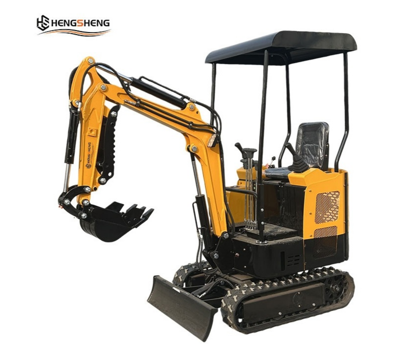 EPA/CE HS-15 Mini Hydraulic Crawler Excavator – 1-Tonne Compact Excavator with Powerful Digging Force
