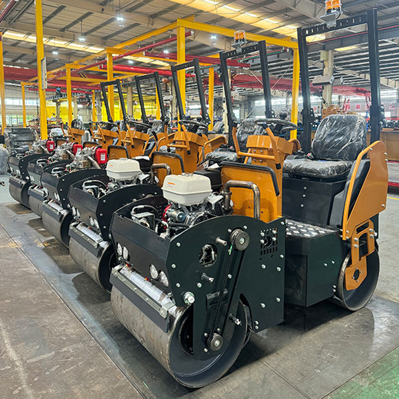 HS1200 Ride-On Road Roller Tough