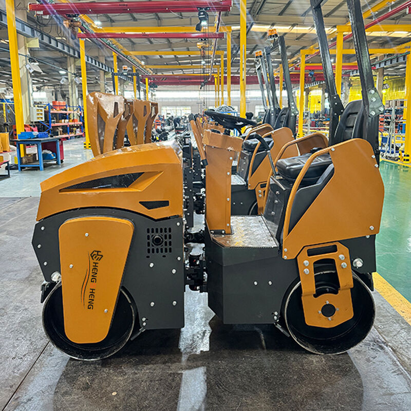 HS1200 Ride-On Road Roller Tough