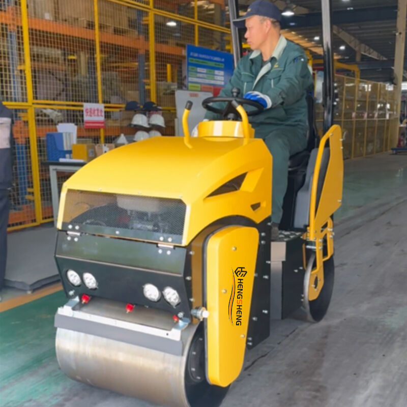 HS1200 Ride-On Road Roller Tough