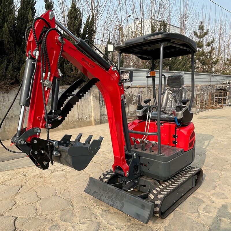 CE/EPA HS-18 Miniature Hydraulic Track-Type Excavator - 1.8-ton Small-scale Construction Equipment
