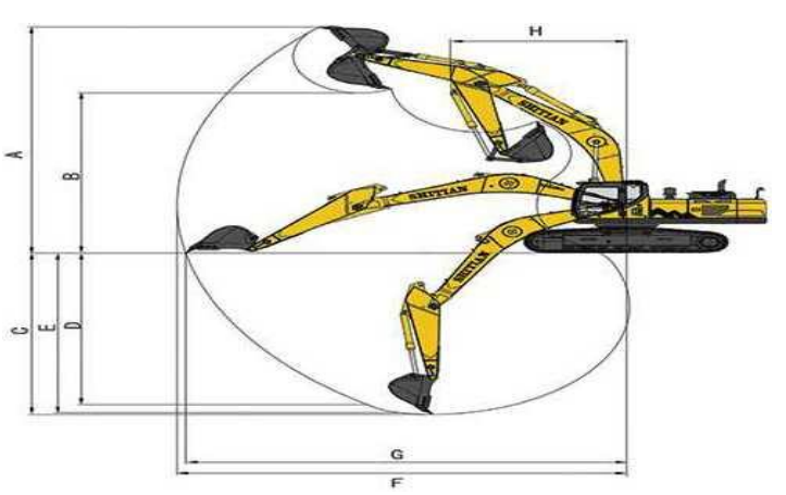 sh600 9 hydraulic excavator-4