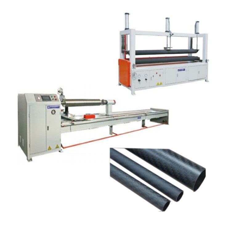 Three Roller Carbon Fiber Tube Coiling Machine