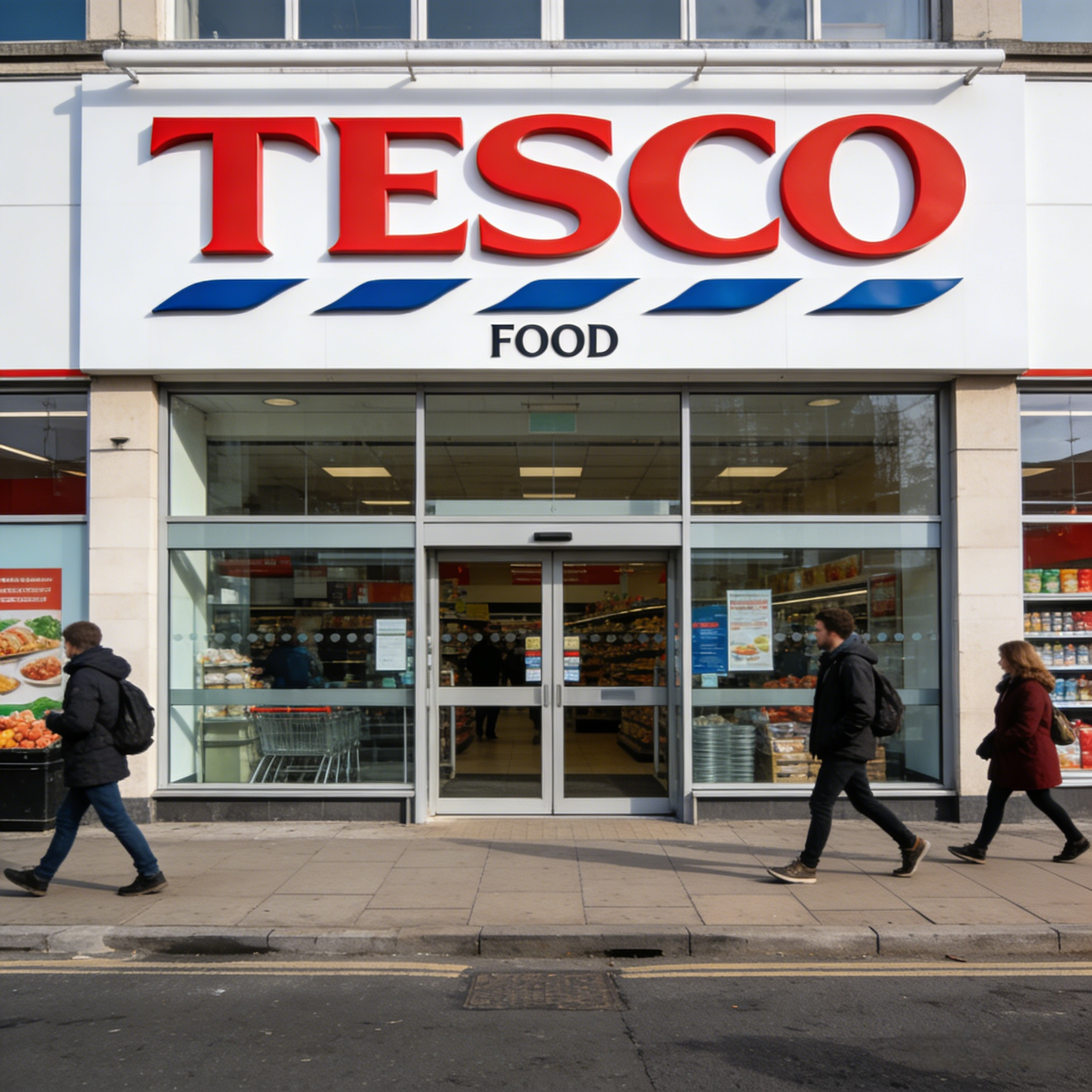 Samarbete med Tesco Supermarket, ett brittiskt företag