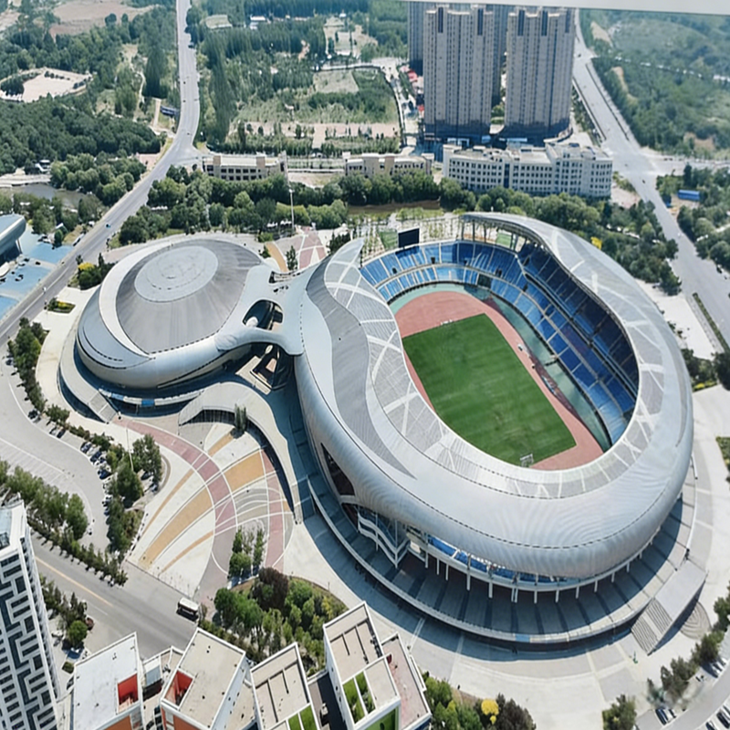 鉄骨構造スタジアム