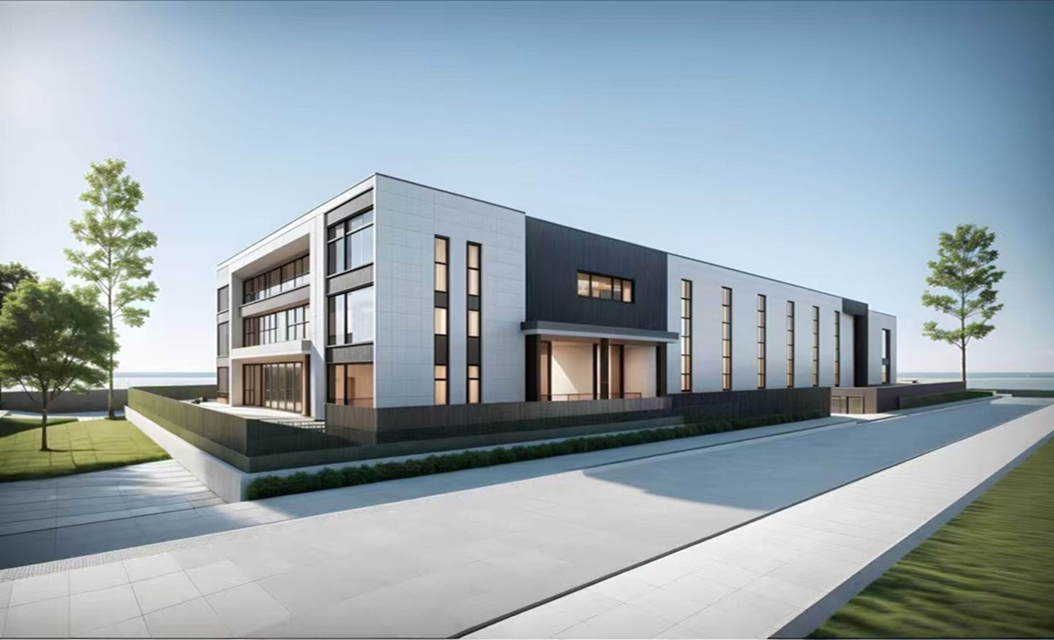 Structure en acier pour entrepôts logistiques