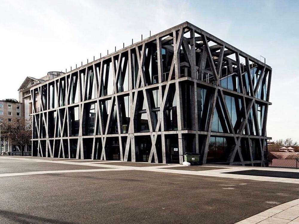 Stålkonstruktionsudstillingcenter