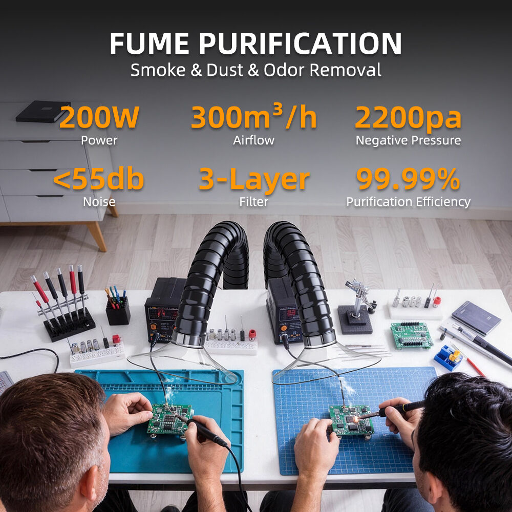 What Features to Look for in a Top-Quality Fume Extractor