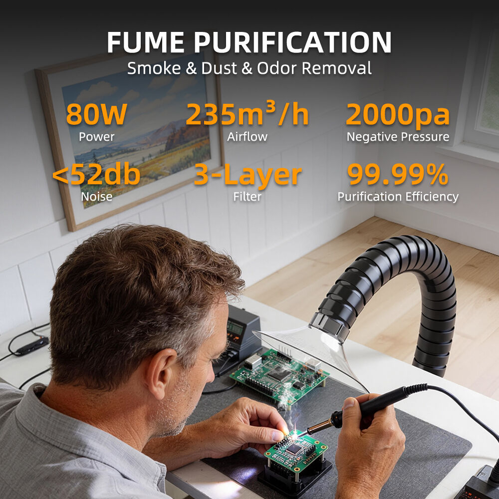Common Usage Issues with Industrial Solder Fume Extractors and Their Solutions