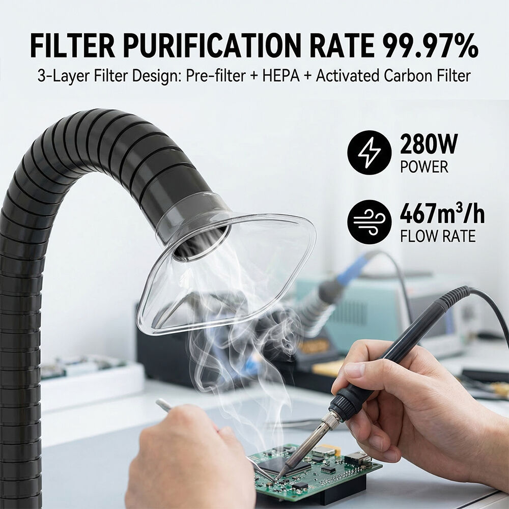 Common Usage Issues with Soldering Fume Absorbers and How to Fix Them