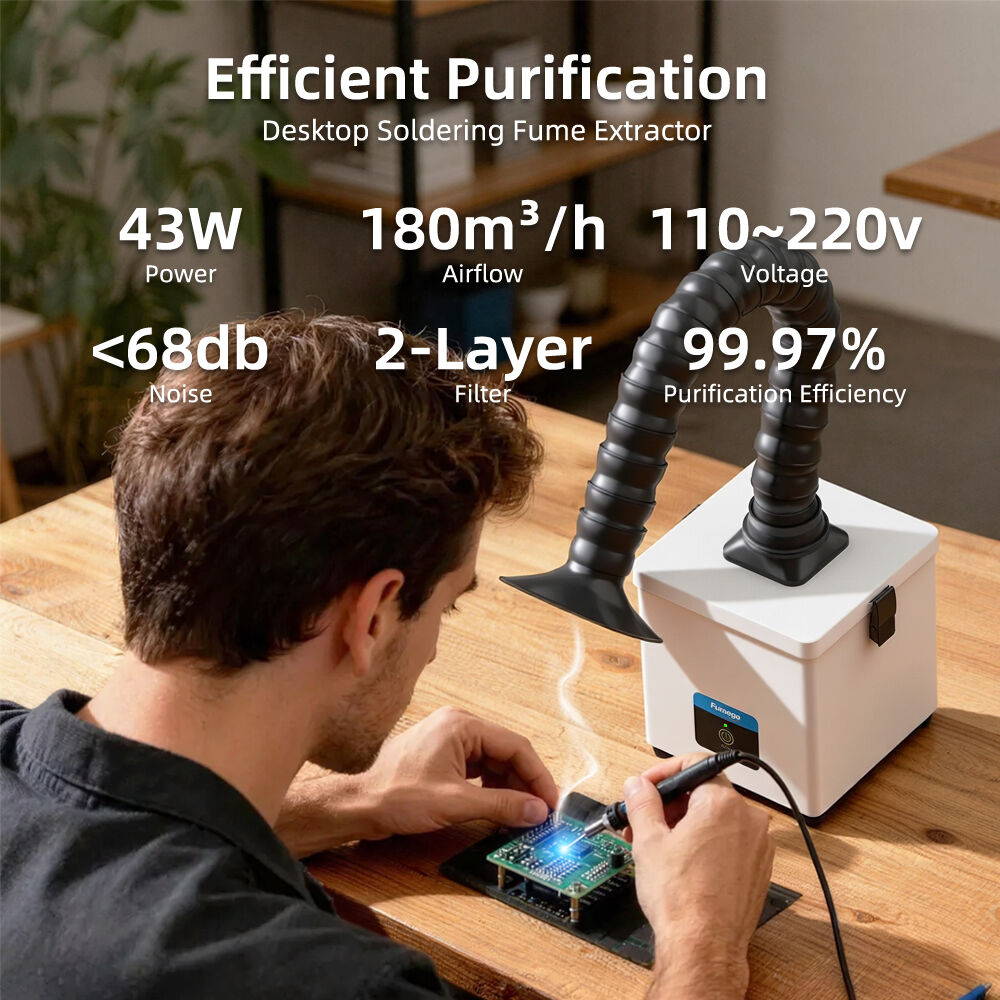 What Makes a Solder Smoke Extractor Essential for Safe Work Environments?