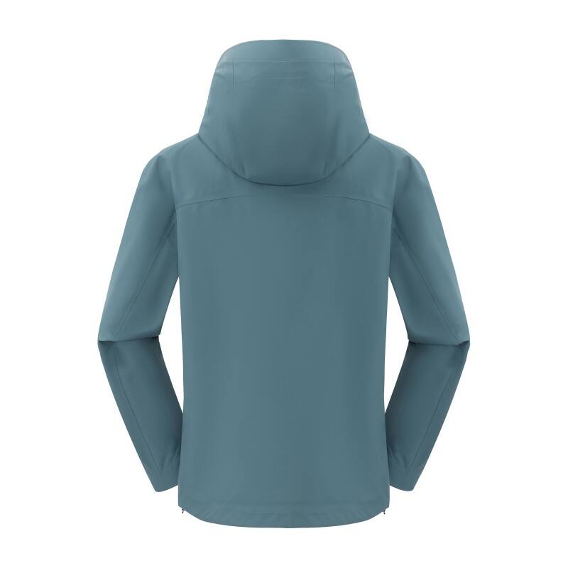 Men's Tech-Shell waterproof hoodied zip pkt Storm Jacket