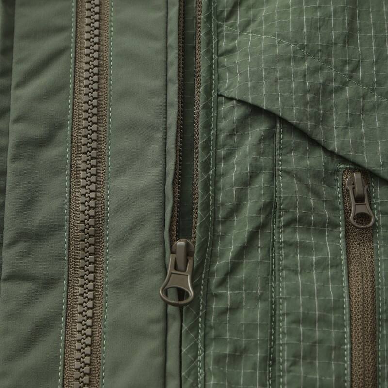 Men's 2 in 1 Vest set Tactical Hybrid Layered Jacket