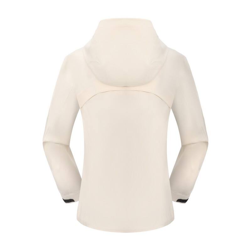 Women's Urban Tech Jacket - Minimalist Windproof Crop Shell with Cargo Details