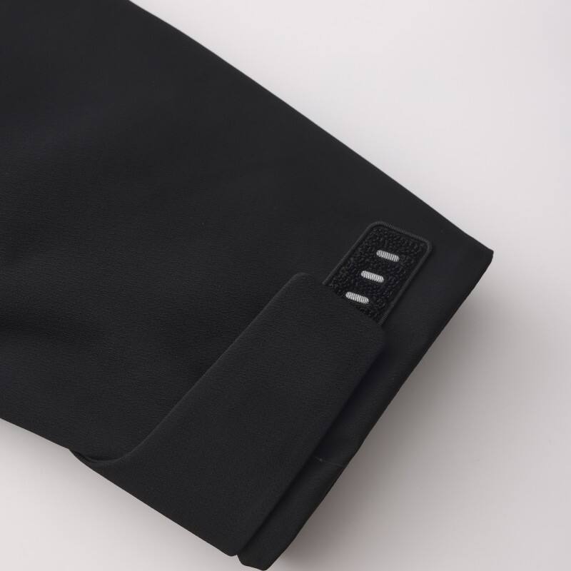 Men's Urban Commuter Parka - Minimalist Waterproof Shell with Concealed Closure
