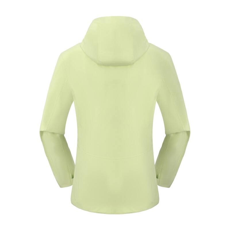 Women's Waterproof Hard-shell Jacket - High-Visibility Outdoor Performance Parka