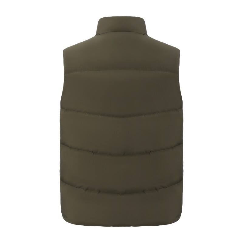 Men's Urban Leisure Padded Vest - Minimalist Stand-Collar Insulated Gilet
