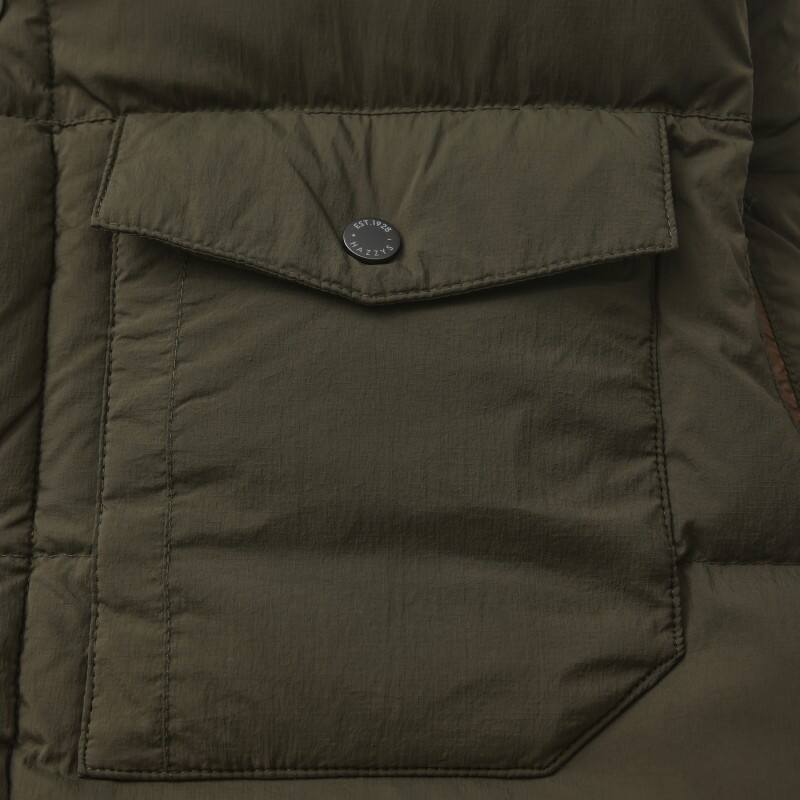 Men's Urban Leisure Padded Vest - Minimalist Stand-Collar Insulated Gilet