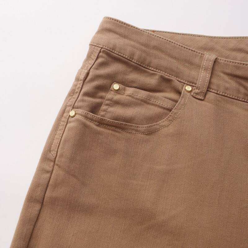  Men's Premium Cotton Chinos - Classic Straight-Leg Urban Leisure Trousers