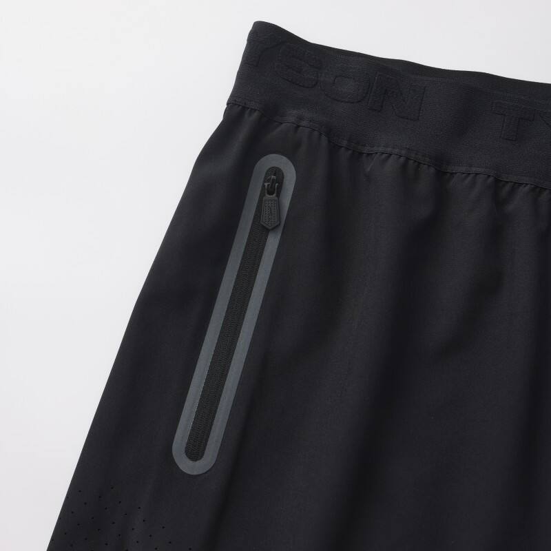 Men's Tech Training Shorts - Laser-Cut Breathability with Reflective Zip Pockets