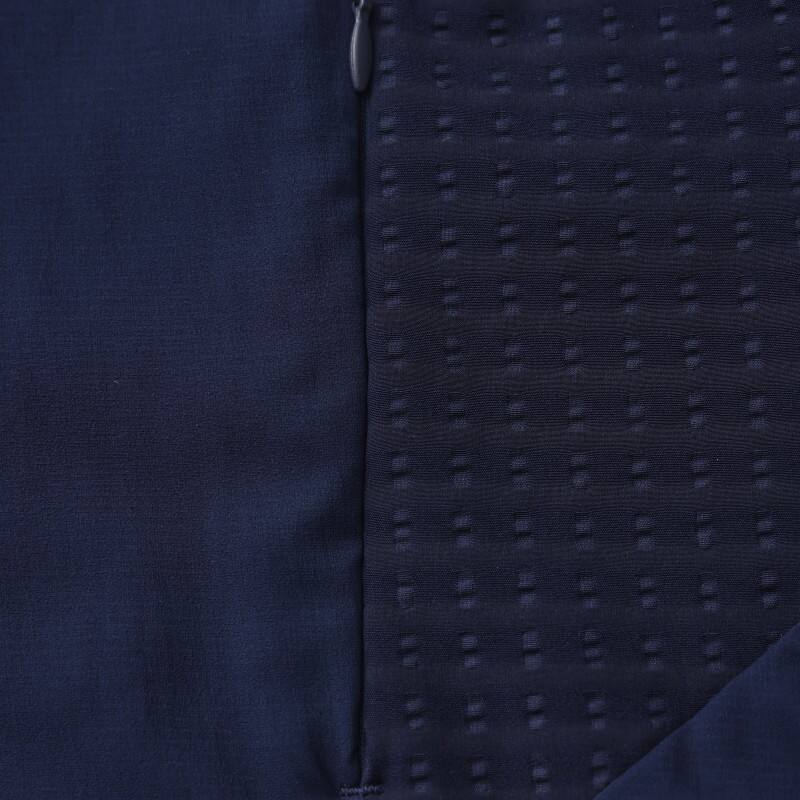 Women's Performance Hybrid Jacket - Breathable Textured Mesh Knit Active Layer