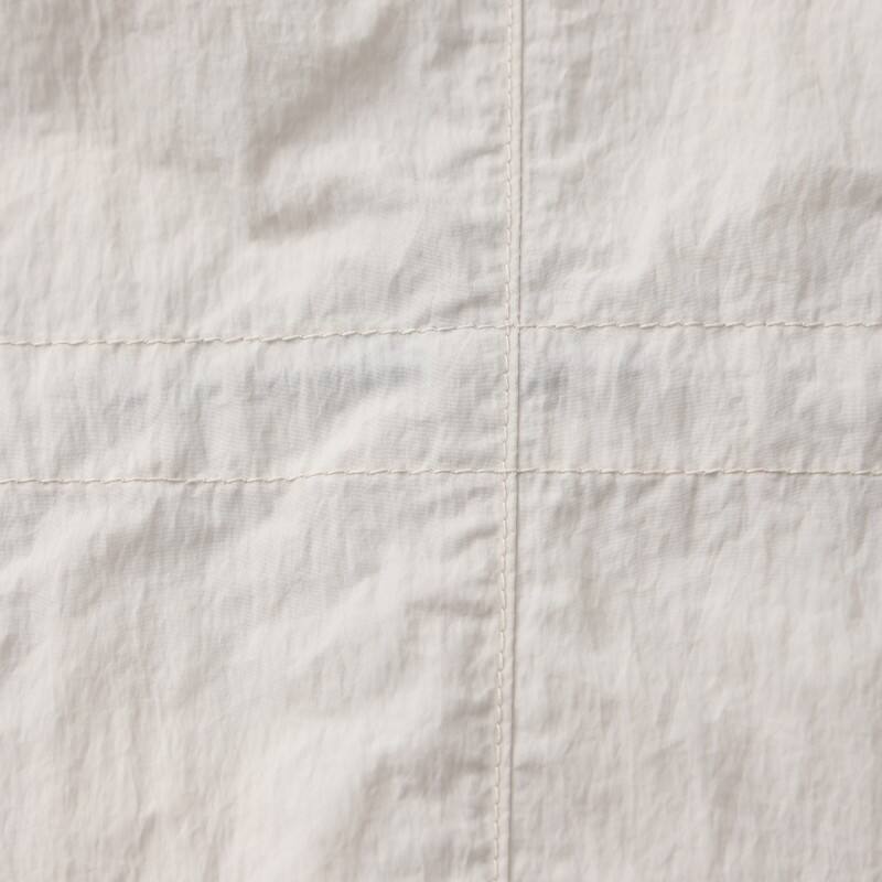 Men's Lightweight Tech Jacket - Breathable Crinkled Nylon Urban Leisure Shell