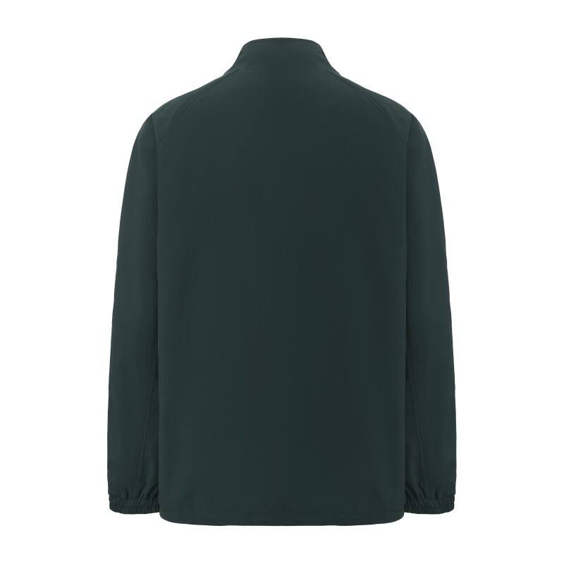 Men's Classic Urban Leisure Jacket - Multi-Pocket Tech Shell with Stand Collar