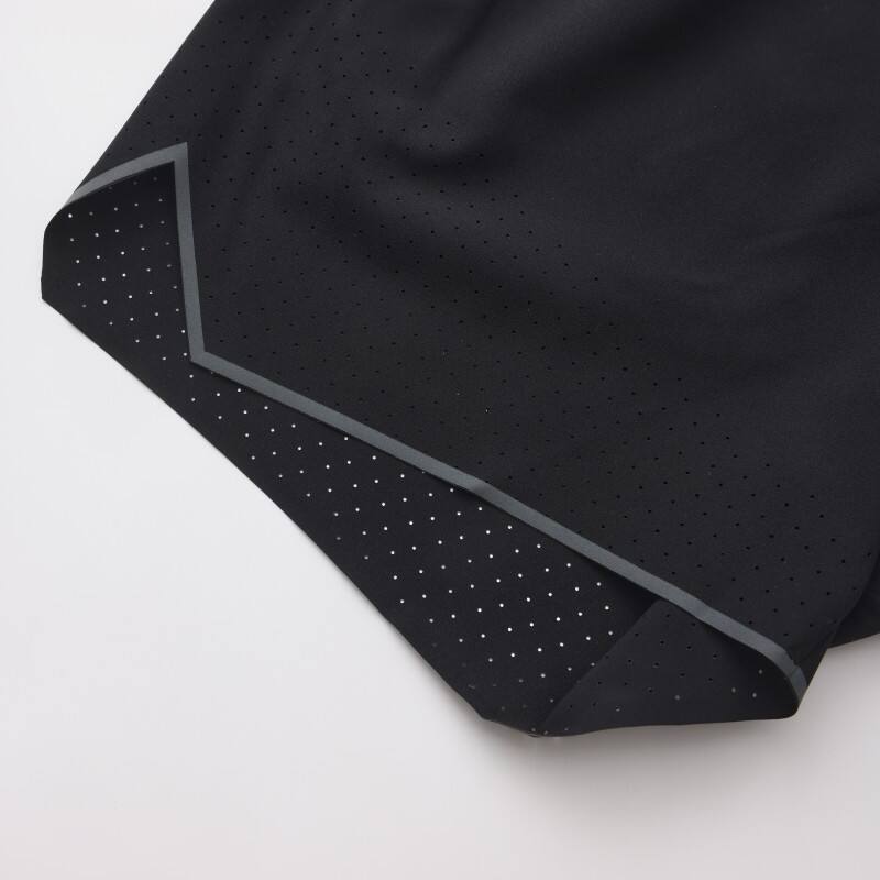 Men's Tech Training Shorts - Laser-Cut Breathability with Reflective Zip Pockets