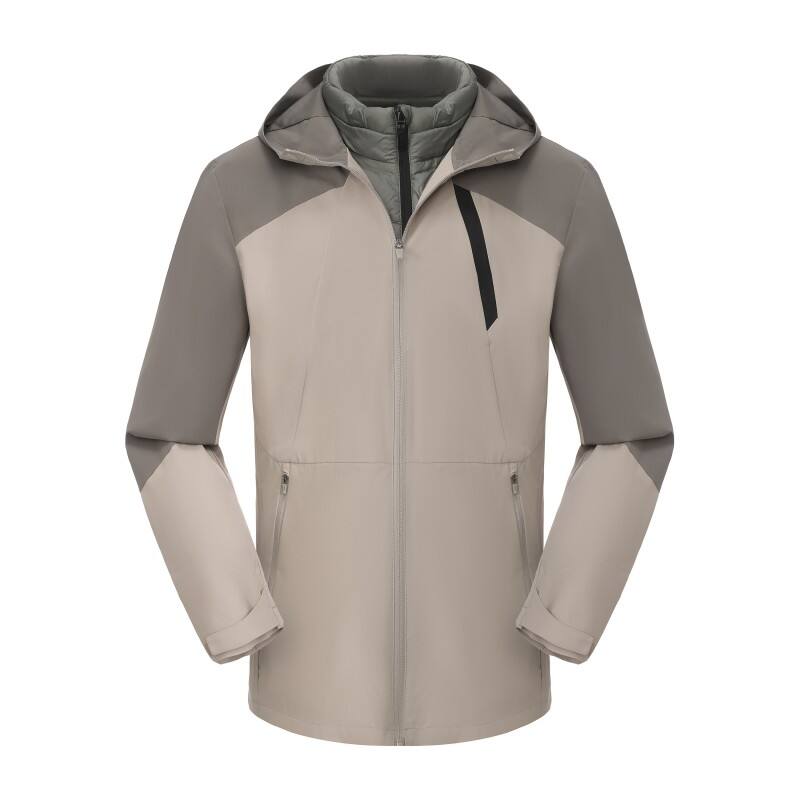  Men's 3-in-1 System Jacket - Waterproof Hard-Shell with Detachable Down Liner