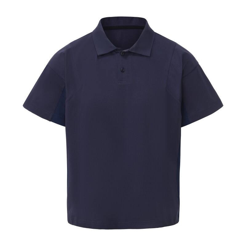 Men's Performance Zip Polo - Moisture-Wicking Quick-Dry Knit Athletic Shirt