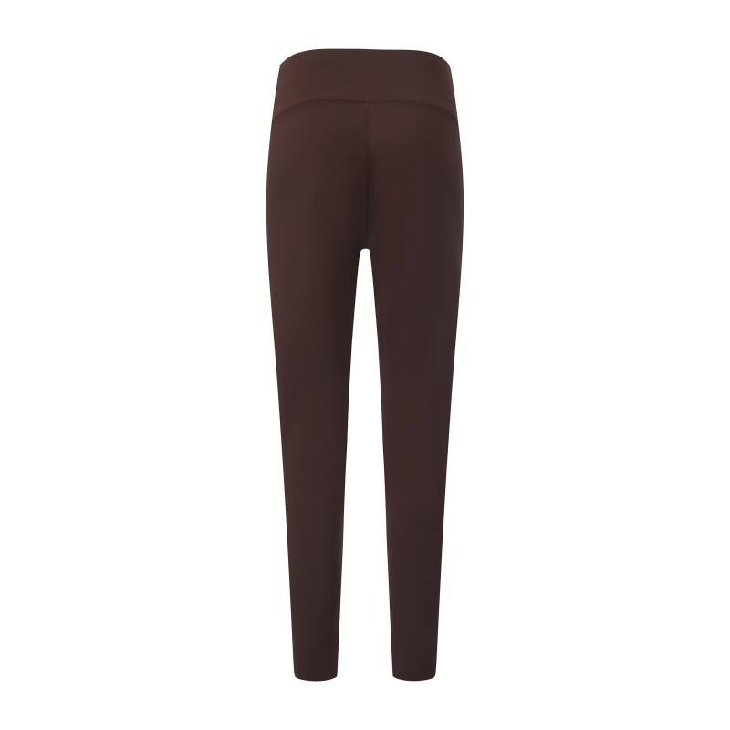 Women's High-Waisted Yoga Leggings - Buttery Soft Seamless Gym Tights in Cocoa