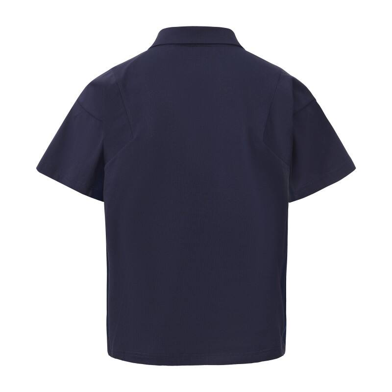 Men's Performance Zip Polo - Moisture-Wicking Quick-Dry Knit Athletic Shirt