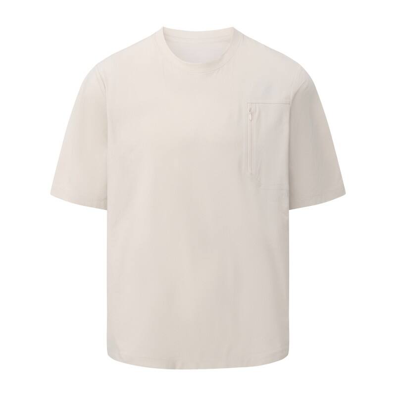 Women's Performance Tech Tee - Moisture-Wicking Short Sleeve with Zip Utility Pocket
