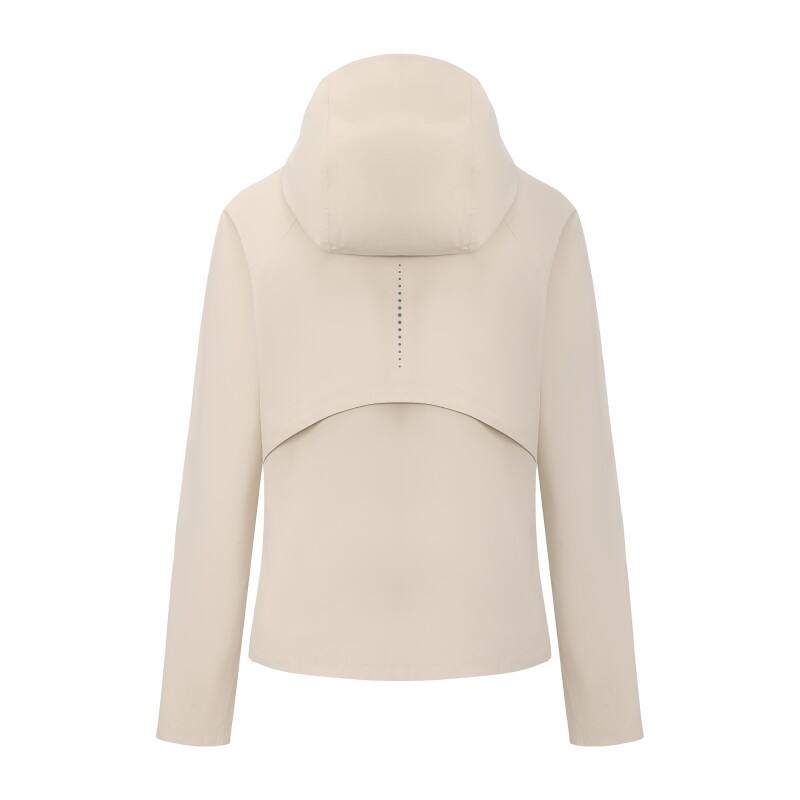 Women's Performance Windbreaker - Laser-Cut Ventilation UV-Protection Active Jacket
