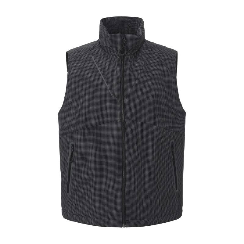  Custom Tech wear  Rip-stop Men's Gilet - Water-Resistant Reflective Outdoor Performance Vest