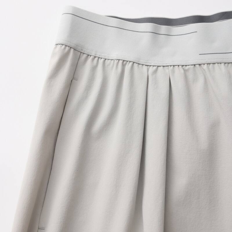 Women's Urban Tech Wide-Leg Pants - Lightweight High-Drape Trousers with Logo Elastic Waist
